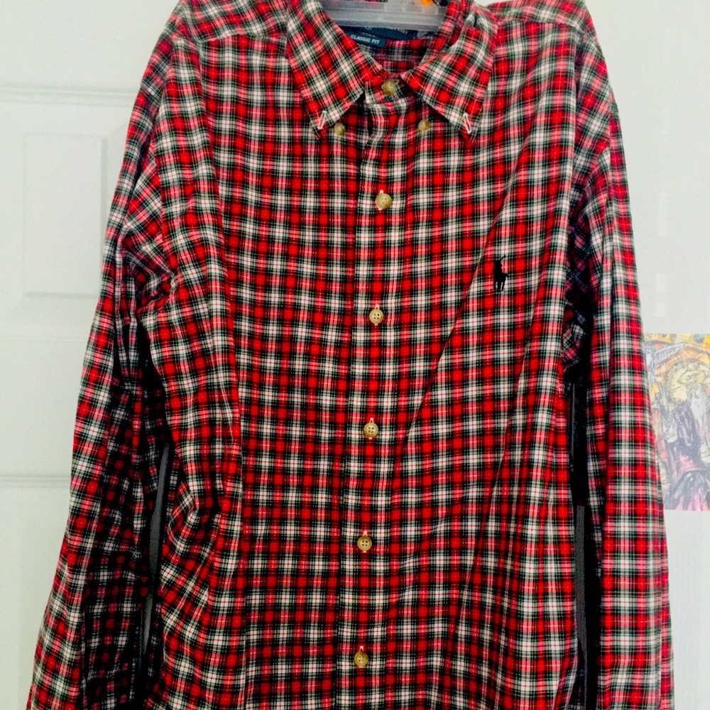 Ralph Lauren Polo plaid shirt